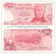 Argentin 100 Pesos UNC