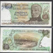 Argentin 50 Pesos UNC
