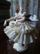 Volkstedt porcelán balerina.