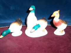 Kerámia kacsa figurák - együtt eladók
