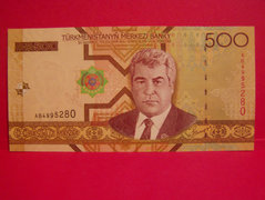 500 Manat - Türkmenisztán / 2005 / UNC.