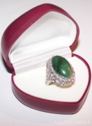 Ezüst Jade Gyűrű