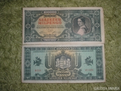 100000 mil.pengő 1946 VF