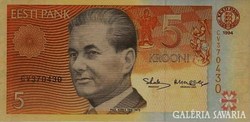 Észt 5 krooni 1994 Unc