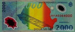 Románia 2000 Lei 1999 Emlékkiadás Unc