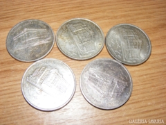ezüst 200 forint, 5 darab