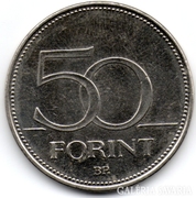 50 forint érmék, 16 darab