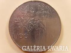 1957-es Olasz 100 Líra