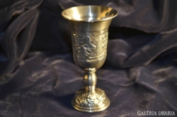 Judaika ezüst kiddus pohár