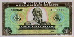 Haiti 1 gourde 1989 Unc