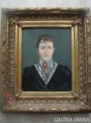 Biedermeier "Női portré" 