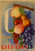 C vitamin a gyümölcs 6 filléres lap