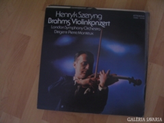 BAKELIT LEMEZ  HENRYK SZERYNG BRAHMS VIOLINKONZERT LONDONSYM