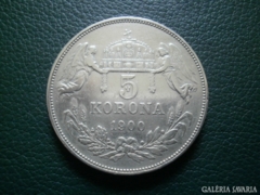 5 korona 1900 EF