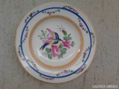 Antik MADARAS tányér - festett falitányér