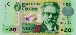 Uruguay 20 peso 2011 Unc