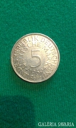 1969-es ezüst 5 Márka eladó!