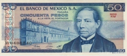 Mexico 50 pesos 1981 Unc