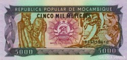 Mozambik 1000 Meticais 1991 Unc
