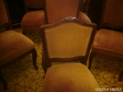 6 db barokk szék
