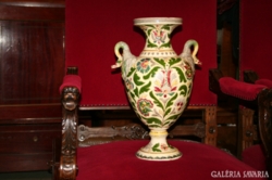 Bozsik Kálmán nagyméretű kétfüles váza