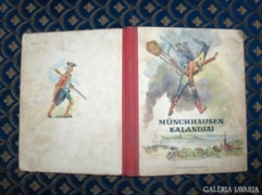 Münchhausen kalandjai - 1958 - könyv eladó