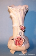 Antik,Capodimonte kézzel készített,festett nagy váza 