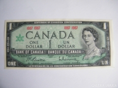 1 dollár Canada 1967 UNC/aUNC