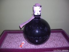 RITKA !Antik 10 literes Unicumos üveg,szállító jeggyel