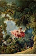 Jean Honoré Fragonard: A hintázó hölgy, Stengel lap