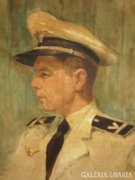 Boross Géza (1908 – 1971) - Tiszt portréja
