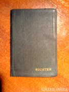 1929 évi zsebnaptár Richter