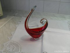 Üveg asztaldísz/ muránói??/