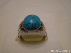 Gyönyörű türkiz köves ezüst gyűrű