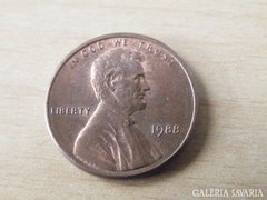 USA 1 CENT 1988 LINCOLN