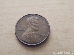 USA 1 CENT 1974 LINCOLN
