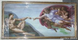 Michelangelo: Ádám teremtése másolat