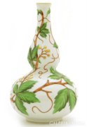 Relief váza -herendi porcelán 