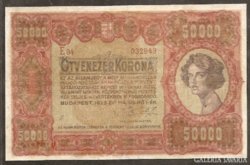 50000 Korona 1923 