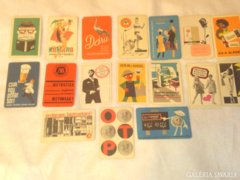 Retro kártyanaptárak az 1960-as évekből