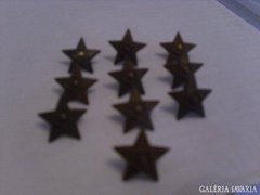 Tiszti hadi 5 ágú csillagok 10 db