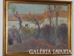 Béres Jenő festmény képcsarnokos 