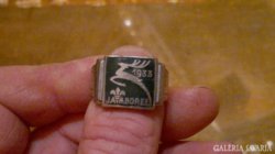 Cserkész pecsétgyűrű 1933 jamboree