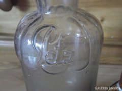 antik Petz üveg 