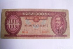 100 forint 1962 szép állapotban