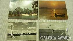 Balaton és egyéb kirándulóhelyek képeslapokon, 37 db