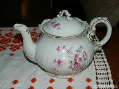 Antik zsolnay barokk tea - kiöntő 