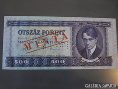 500 Forint 1990 MINTA UNC