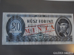 20 Forint 1980 MINTA UNC