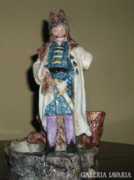 Royal dux porcelán szobor